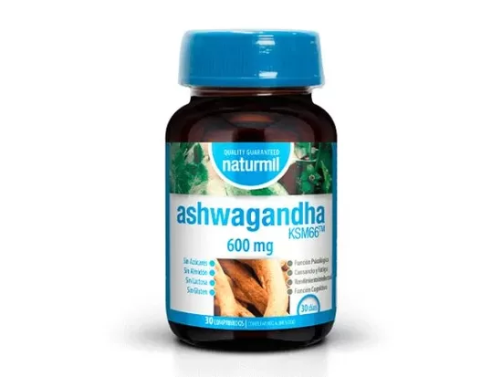 ASHWAGANDHA KSM66tm.  30 comprimidos  adaptógeno.