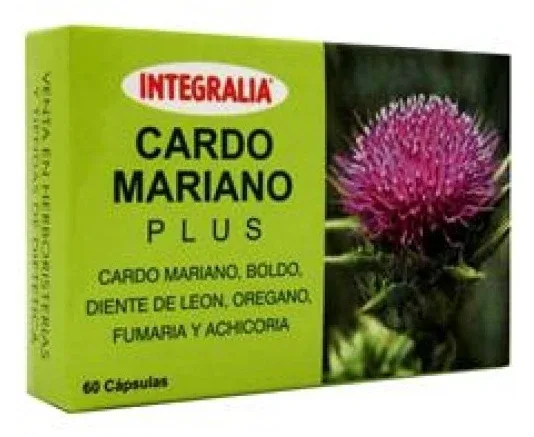 CARDO MARIANO PLUS  Integralia 60 cápsulas