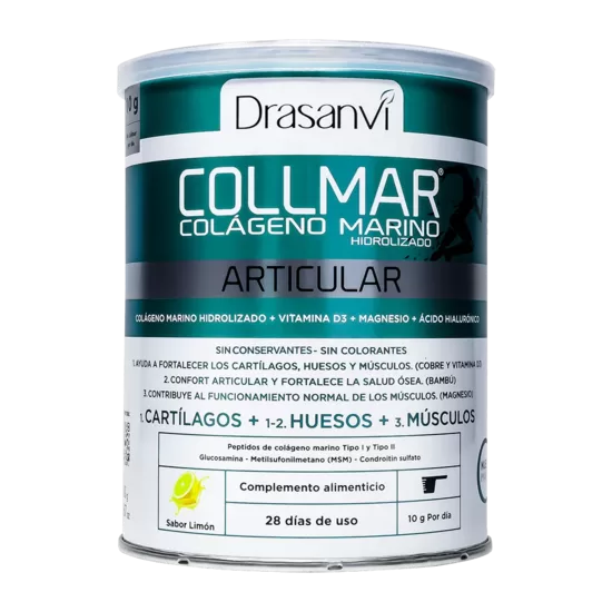COLLMAR ARTICULAr vit  D3 ,MAGNESIO ÁCIDO HYALURÓNICO ,BAMBU280 gr.