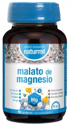 MALATO DE MAGNESIO  vegano NATURMIL  90 comprimidos 