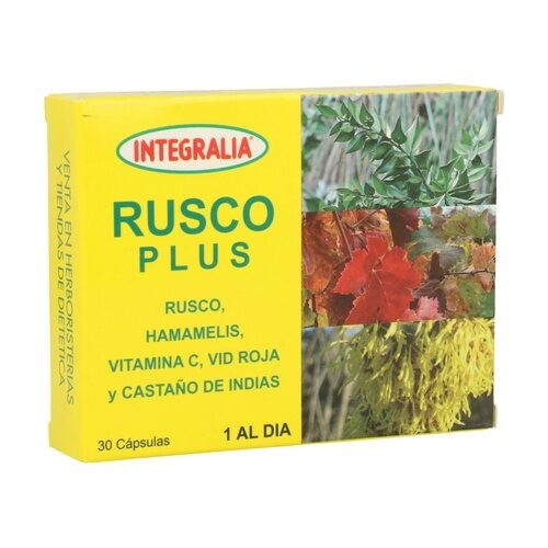 RUSCO PLUS  30 cápsulas 1 al dia 