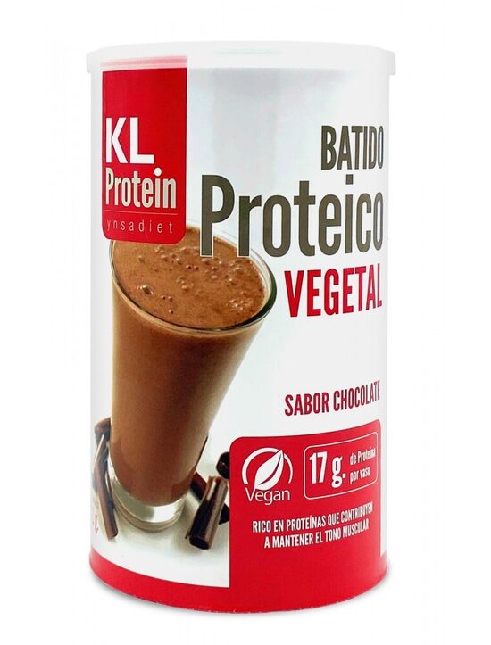 BATIDO PROTEICO VEGETAL KL Protein   400 gr. Chocolate.