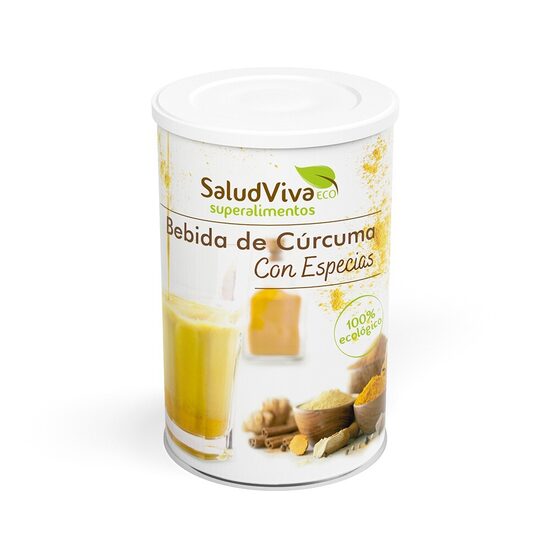 BEBIDA DE CÚRCUMA CON ESPECIAS