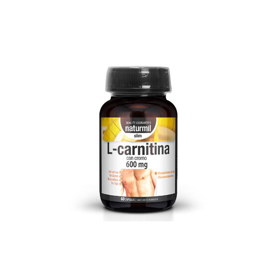L-CARNITINA CON CROMO 600mg. 60 cápsulas