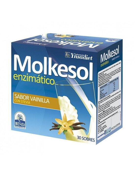 MOLKESOL ENZIMÁTICO   30 SOBRES 