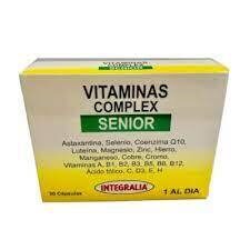 VITAMINAS COMPLEX 30 CÁPSULAS  Integralia